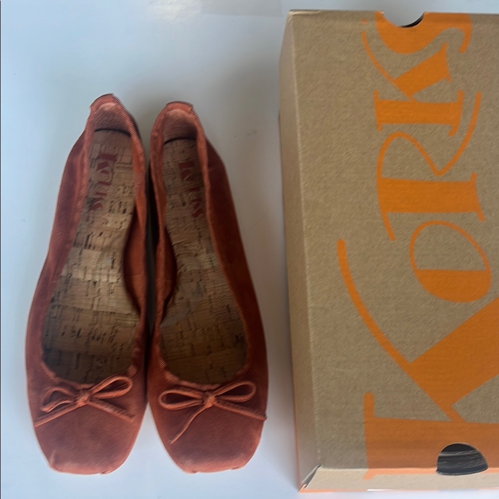 Kork-Ease Women's Terracotta Ballet Flats